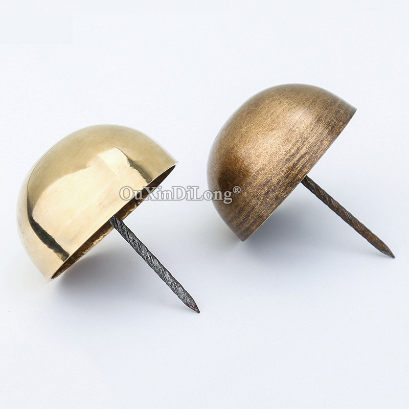 Furniture Upholstery Hardware - 20 قطعة من مسامير الزخرفة النحاسية