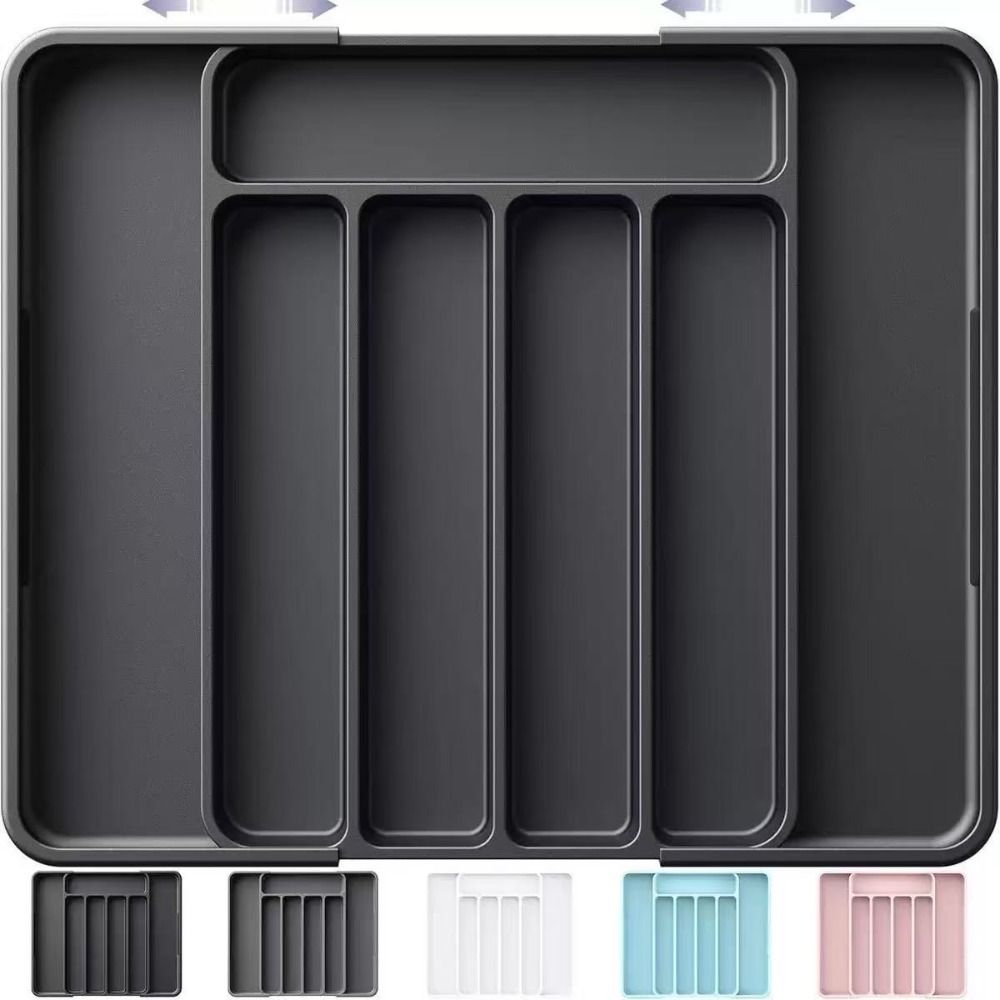 Drawer Organizer Peg - منظم أدوات المائدة قابل للتعديل والتوسيع