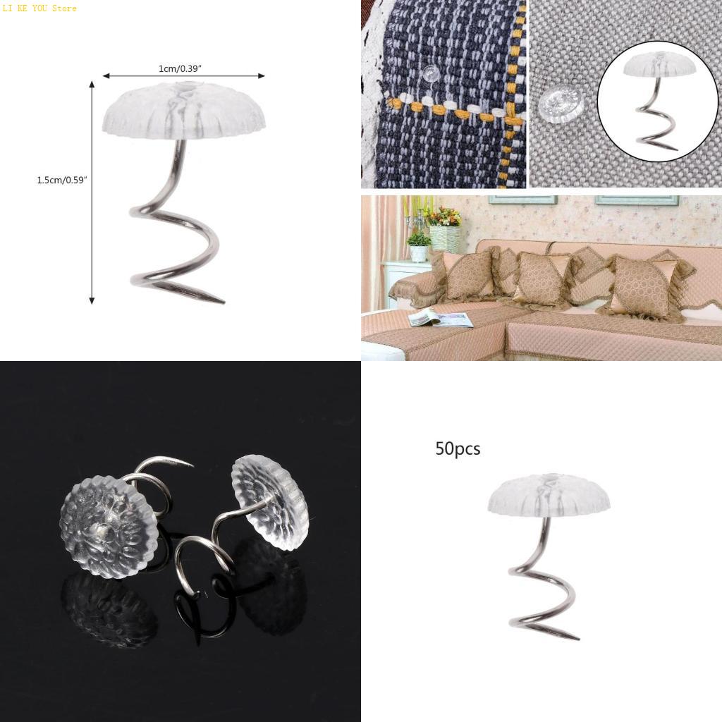 Furniture Upholstery Hardware - W3JE 50 قطعة دبابيس تويست دبابيس