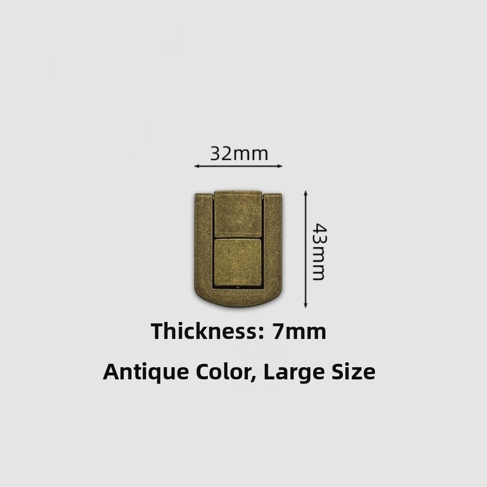 Furniture Hardware Material - قفل صندوق من مادة السبائك، تصميم