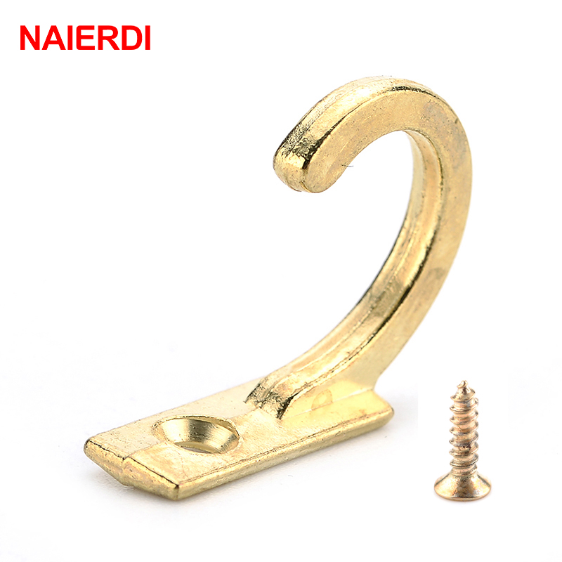 Furniture Hardware Latch - NAIERDI 10 قطعة السنانير العتيقة الصغيرة