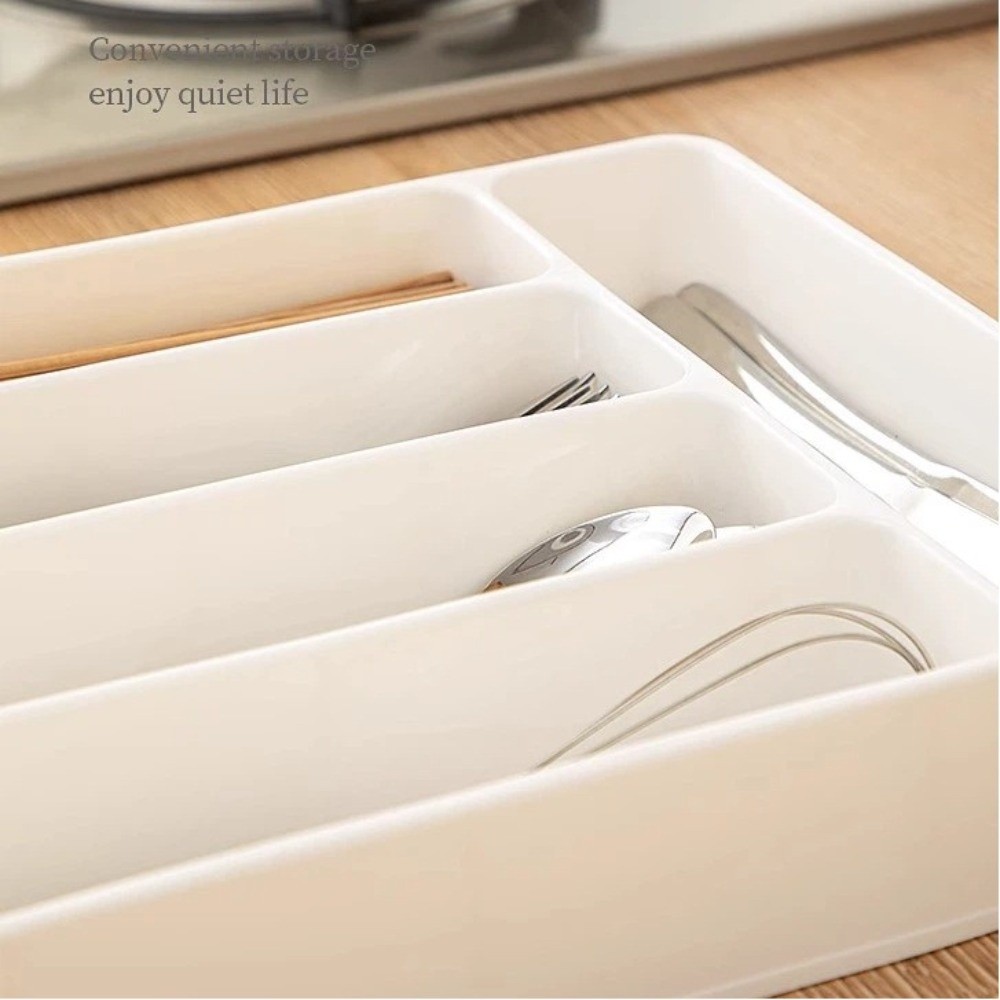 Drawer Organizer Peg - جودة 4/5 مقصورات منظم أدوات المائدة