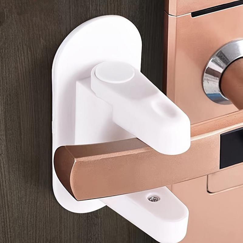 Door Handle Bar - قفل أمان لمقابض الأبواب بدون حفر،