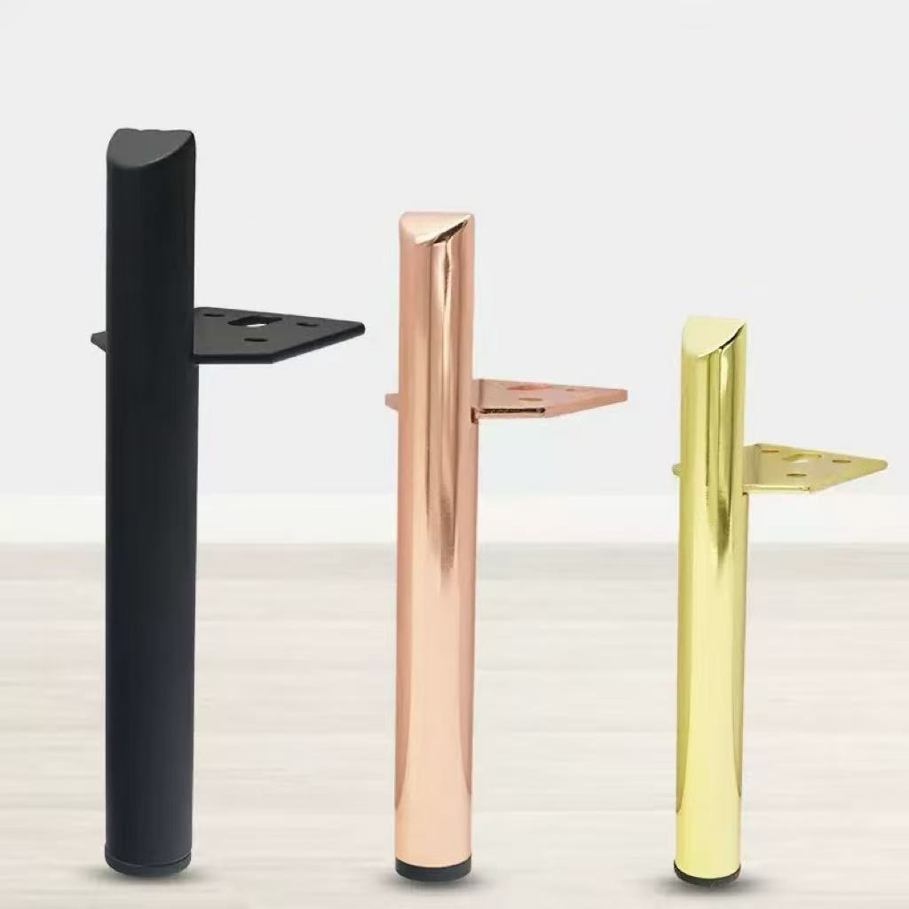 Furniture Hardware For Legs - 4 قطع أرجل معدنية سميكة فاخرة
