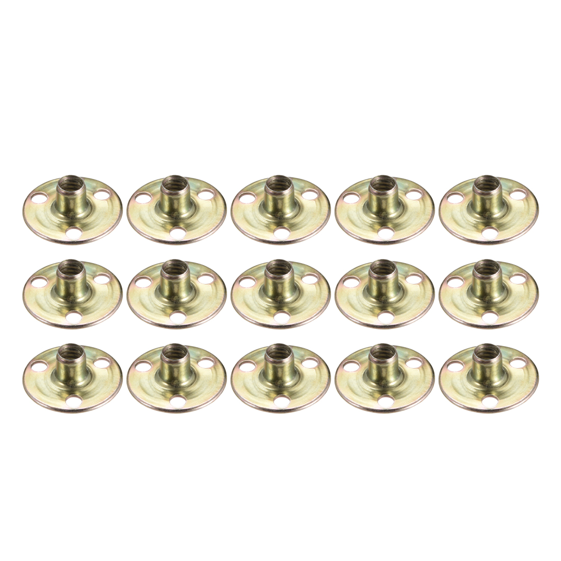 Furniture Hardware Threaded Inserts - 15 قطعة 1/4 
