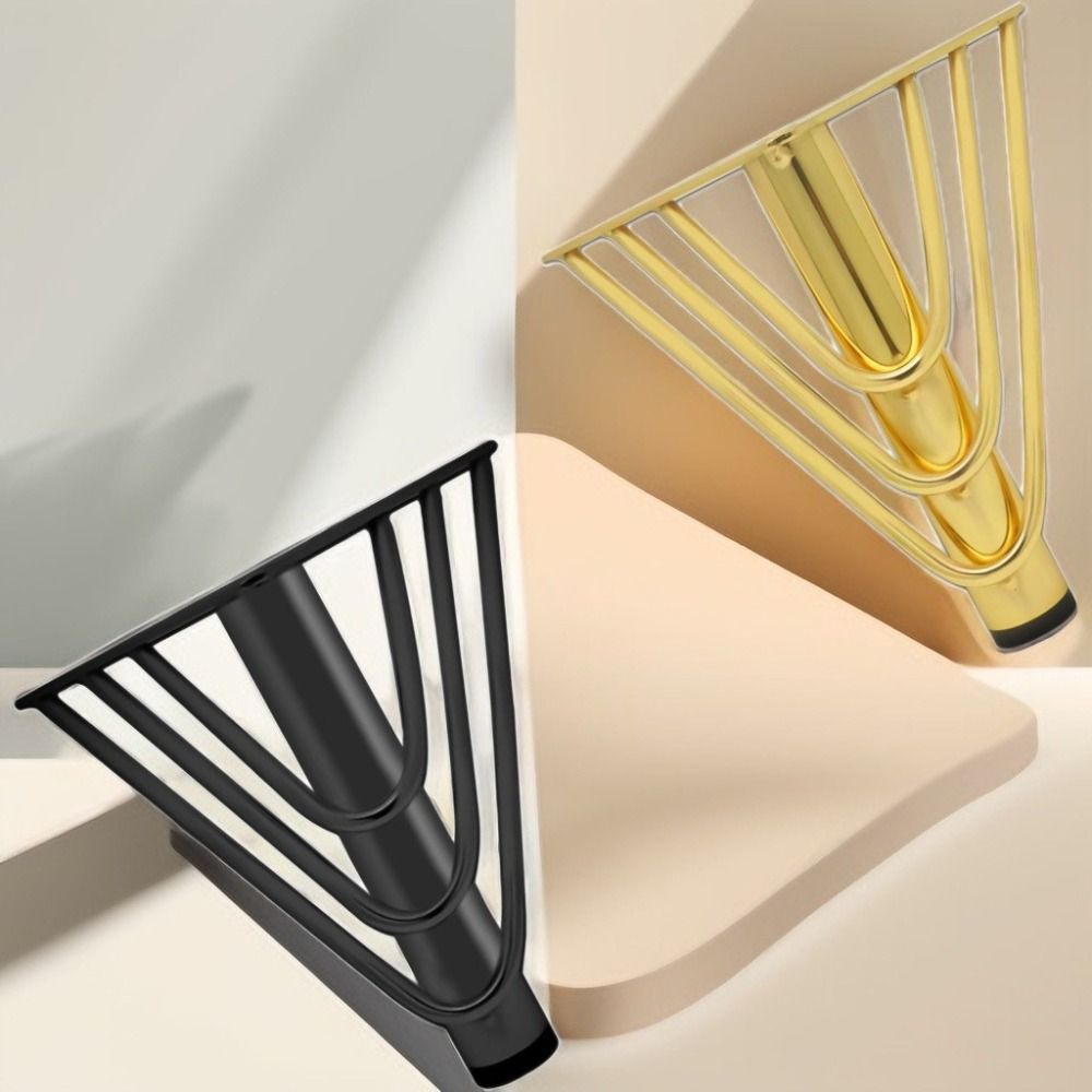 Furniture Hardware Material - أرجل أثاث ذهبية اللون بتصميم سميك
