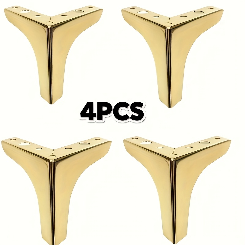 Furniture Hardware For Legs - 4 قطع أرجل معدنية للأثاث لرفع
