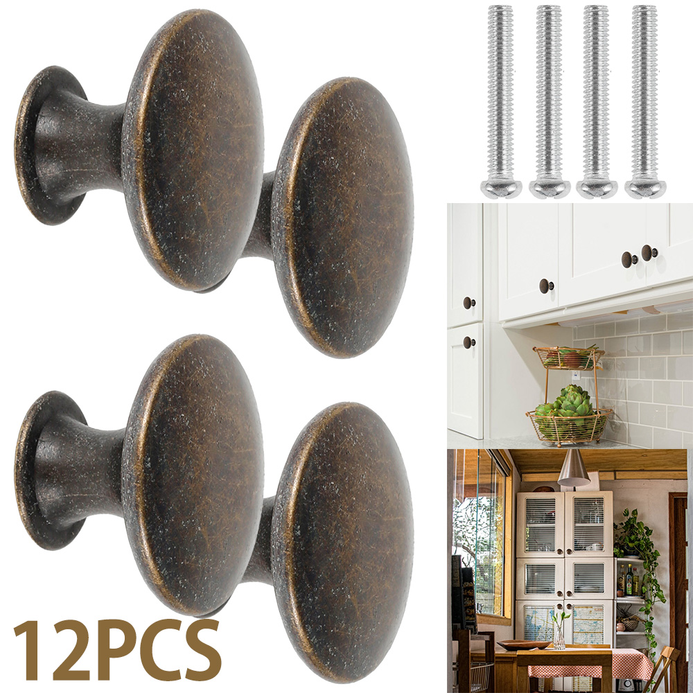 Furniture And Kitchen Hardware Fitting - 12 قطعة مقابض سحب عتيقة الطراز