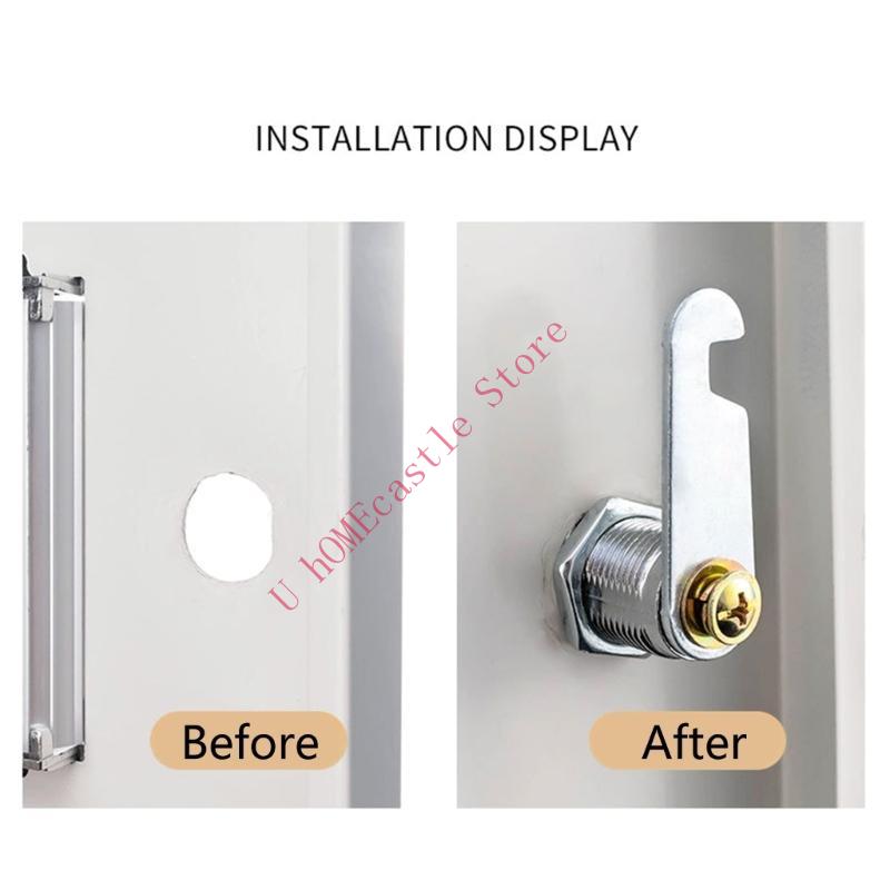 63HF 2set درج كاميرات قفل قفل  - مراجعة Furniture Hardware Latch وسعره