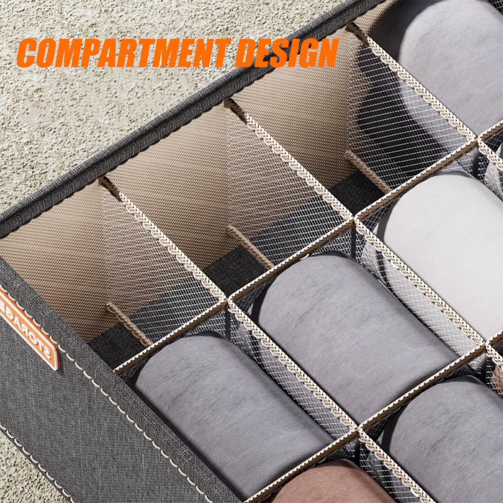 منظم أدراج الجوارب بـ 20 خانة، - مراجعة Drawer Organizer Peg وسعره