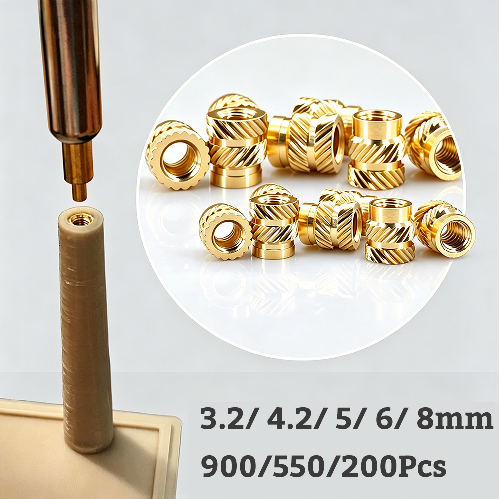 صواميل نحاسية مخرشة 1/4-20 UNC - مراجعة Furniture Hardware Threaded Inserts وسعره