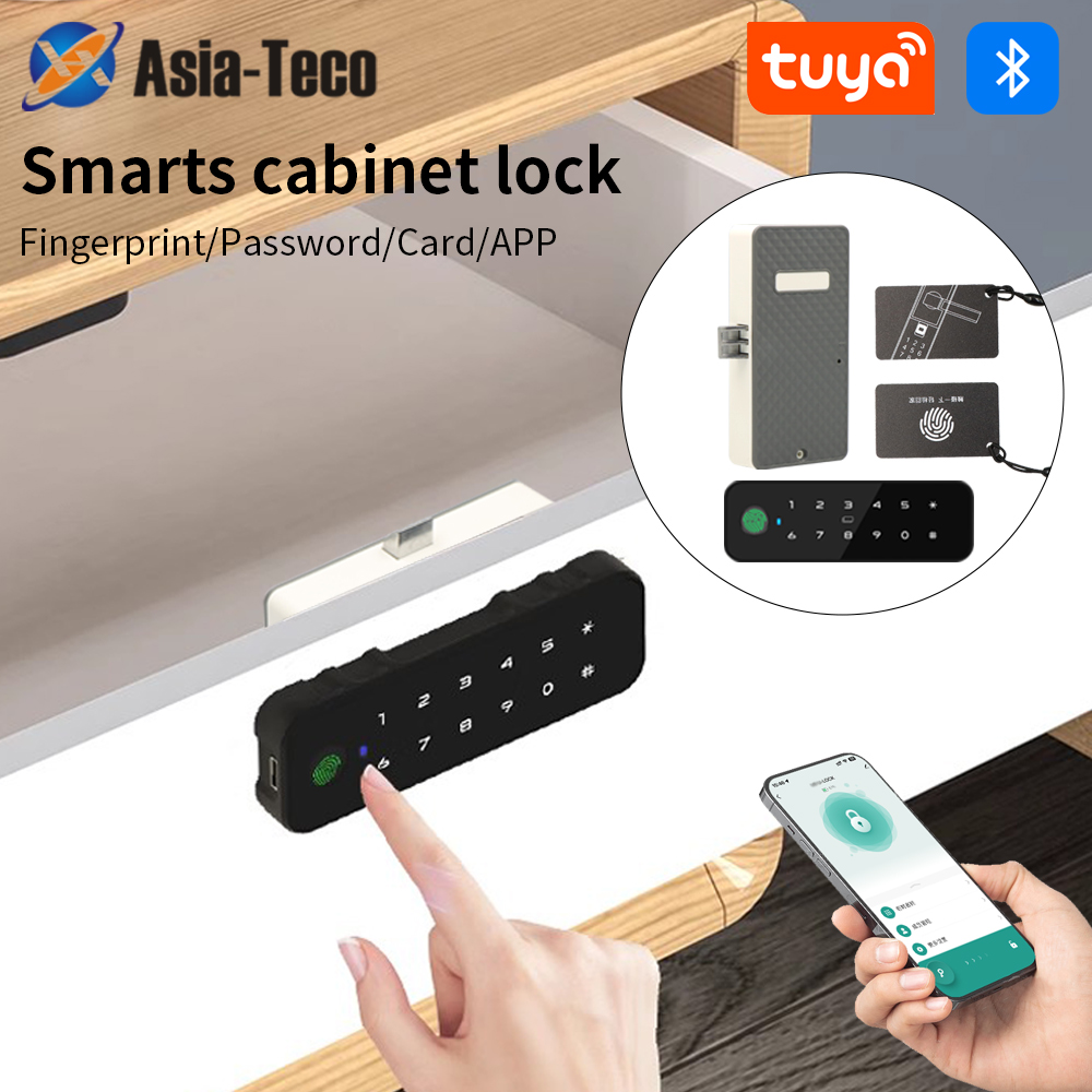 Tuya بلوتوث خزانة خشبية ذكية ق - مراجعة Furniture Hardware Latch وسعره