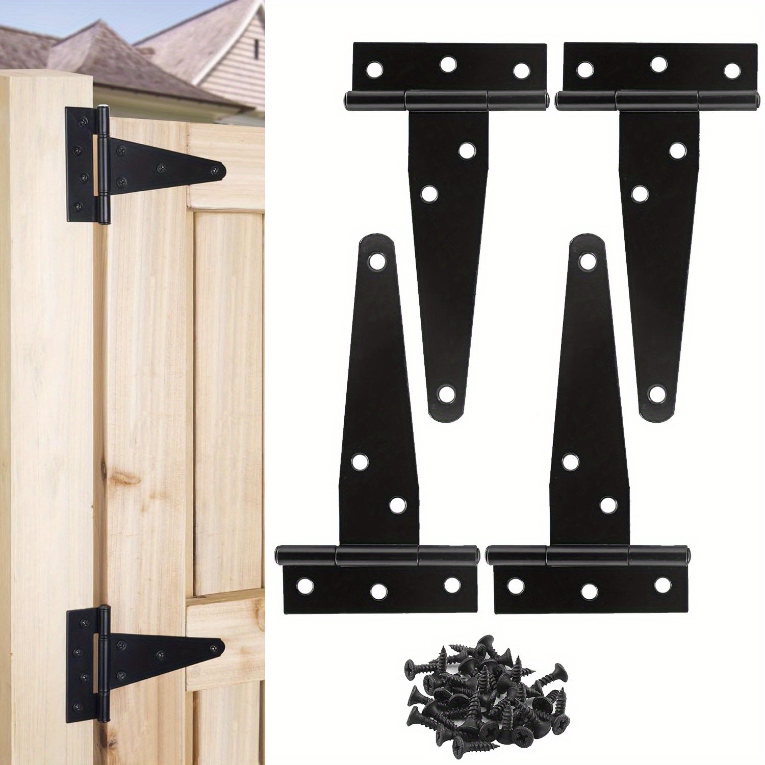 4 قطعة مفصلات الأبواب الثقيلة  - مراجعة Cabinet Hinge Overlay وسعره