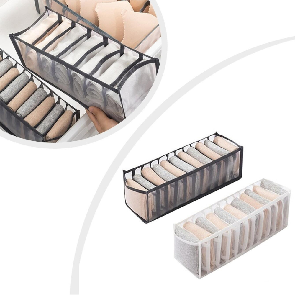منظم أدراج الملابس الداخلية بـ - مراجعة Drawer Organizer Peg وسعره
