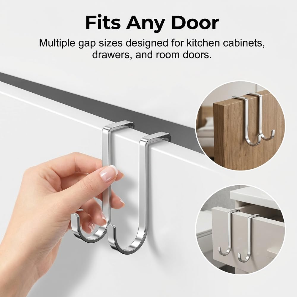 خطافات مزدوجة على شكل حرف S من - مراجعة Drawer Organizer Peg وسعره