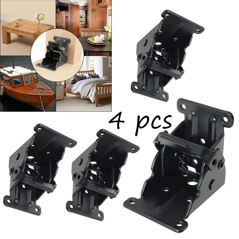 4 قطعة إطار دعم الحديد للطي ال - مراجعة Furniture Hardware For Legs وسعره