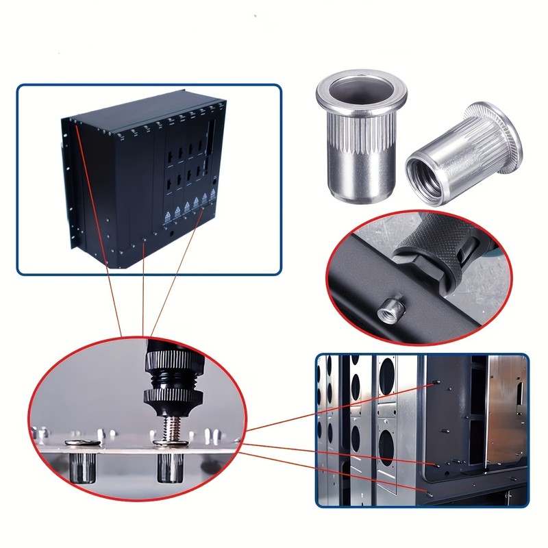 46 قطعة من صواميل التثبيت المل - مراجعة Furniture Hardware Threaded Inserts وسعره