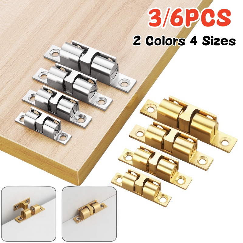 3/6 قطعة خزانة باب الكرة الصيد - مراجعة Furniture Hardware Latch وسعره