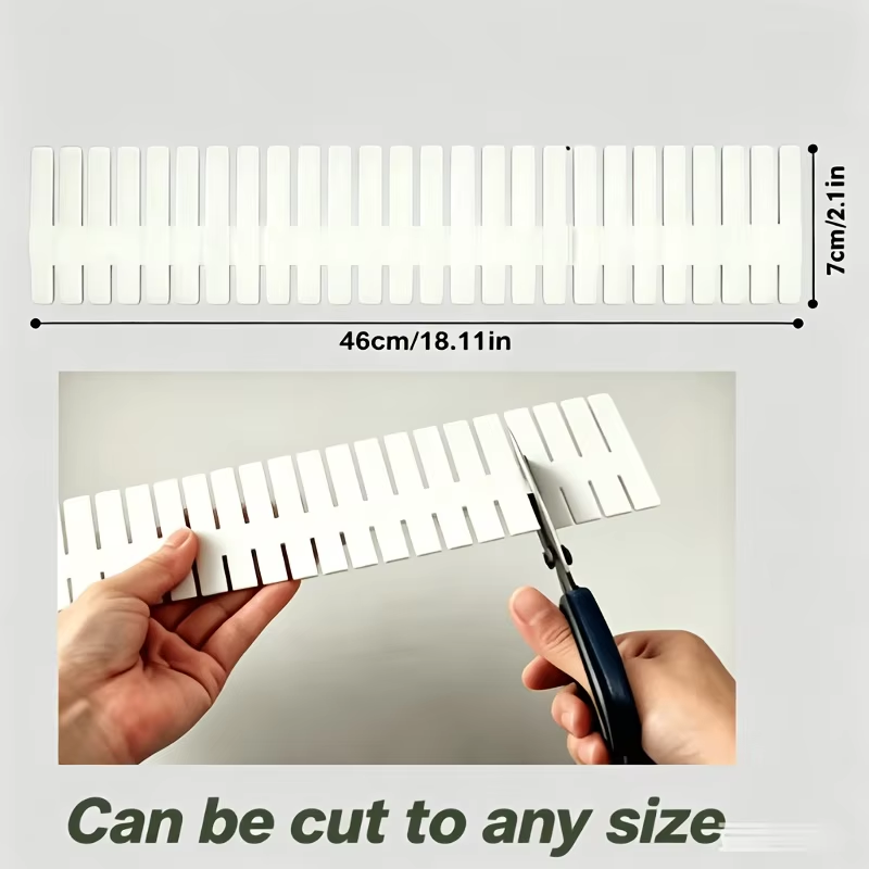 1-10 قطع من فواصل الأدراج القا - مراجعة Drawer Organizer Peg وسعره