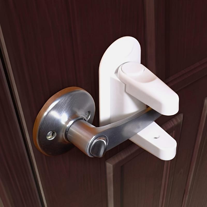 قفل أمان لمقابض الأبواب بدون ح - مراجعة Door Handle Bar وسعره