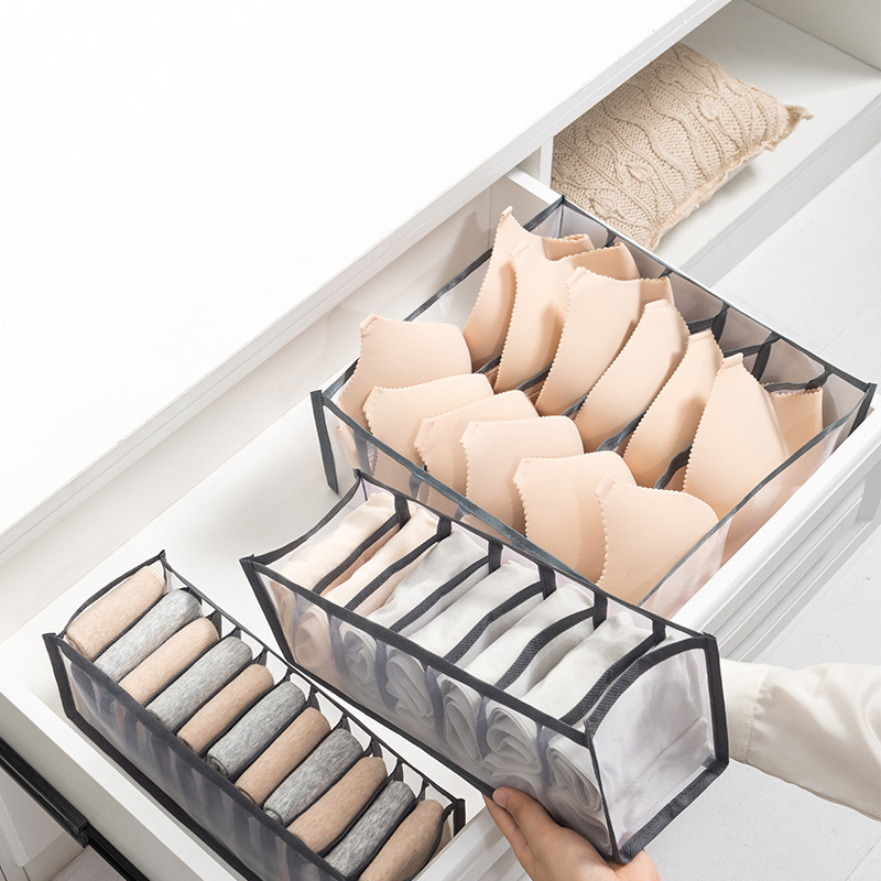 1 ، منظم درج الملابس الداخلية  - مراجعة Drawer Organizer Peg وسعره