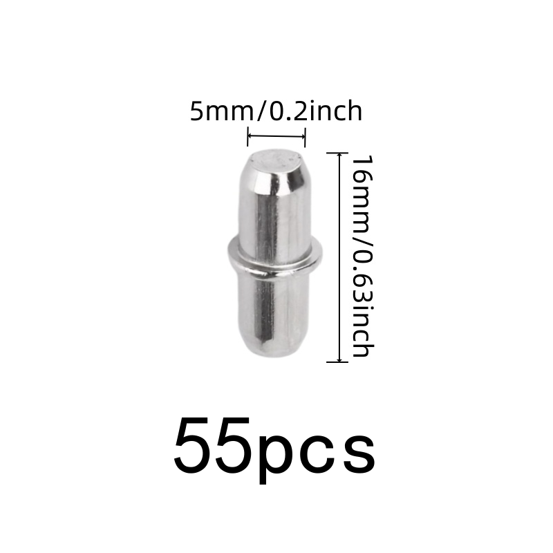 دبابيس تثبيت رفوف الكتب 55 قطع - مراجعة Furniture Hardware Material وسعره