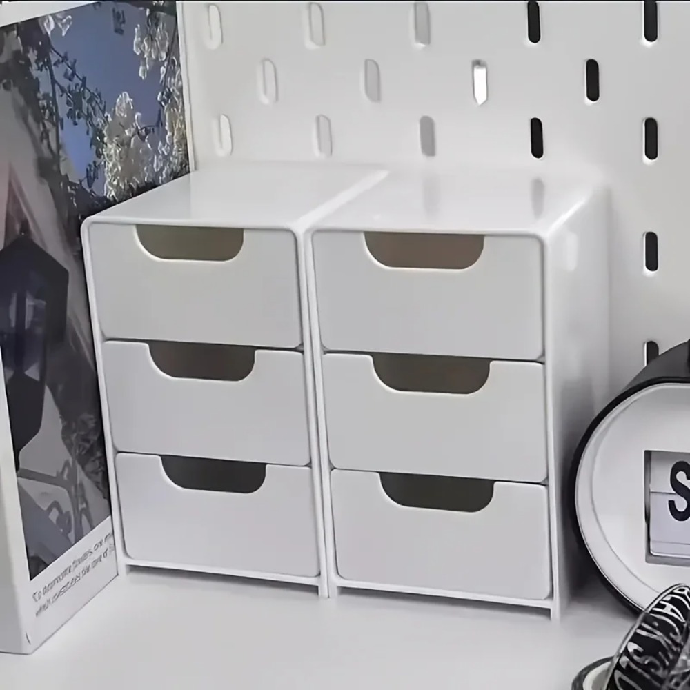 منظم مكتب أنيق بثلاث طبقات مع  - مراجعة Drawer Organizer Peg وسعره