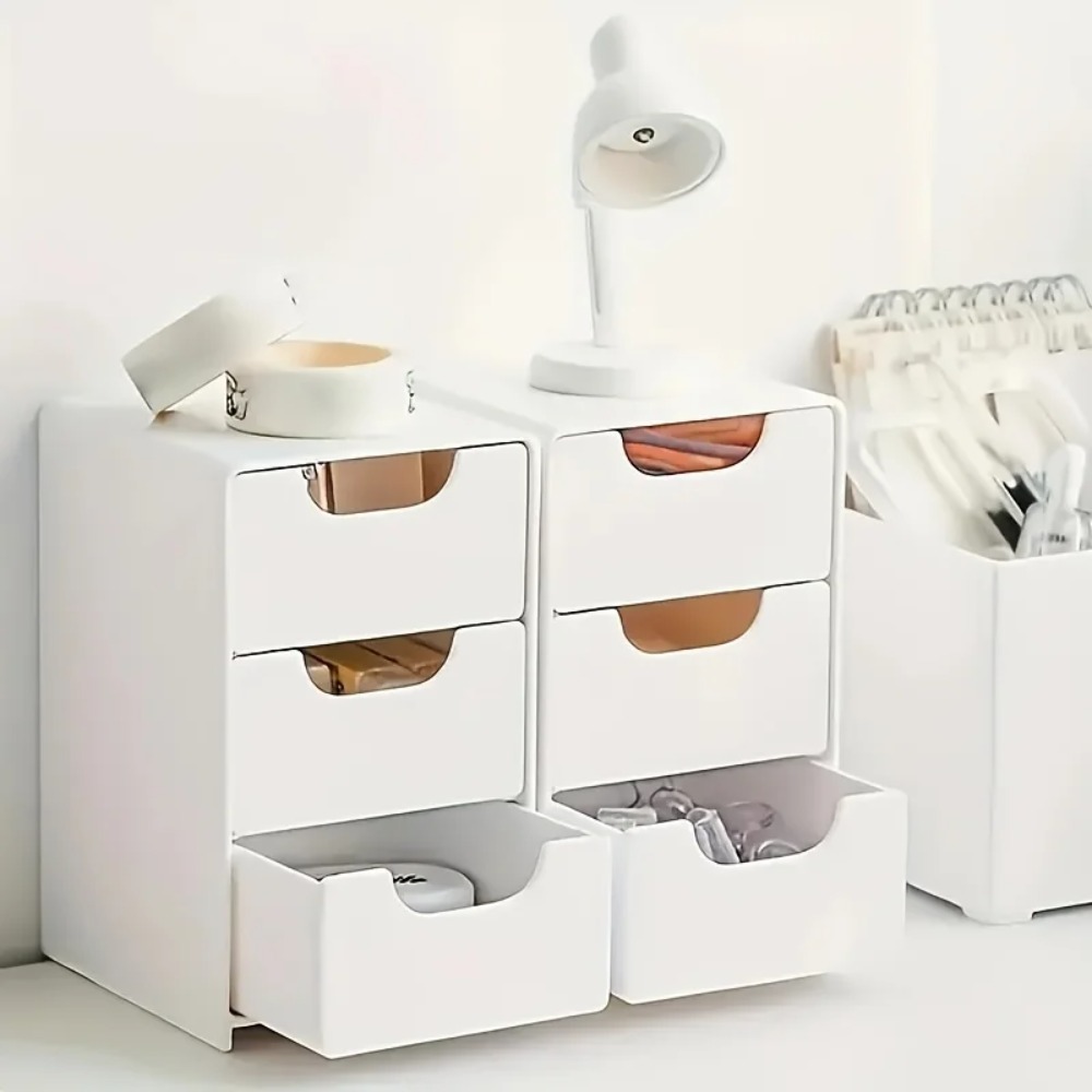 منظم مكتب أنيق بثلاث طبقات مع  - مراجعة Drawer Organizer Peg وسعره
