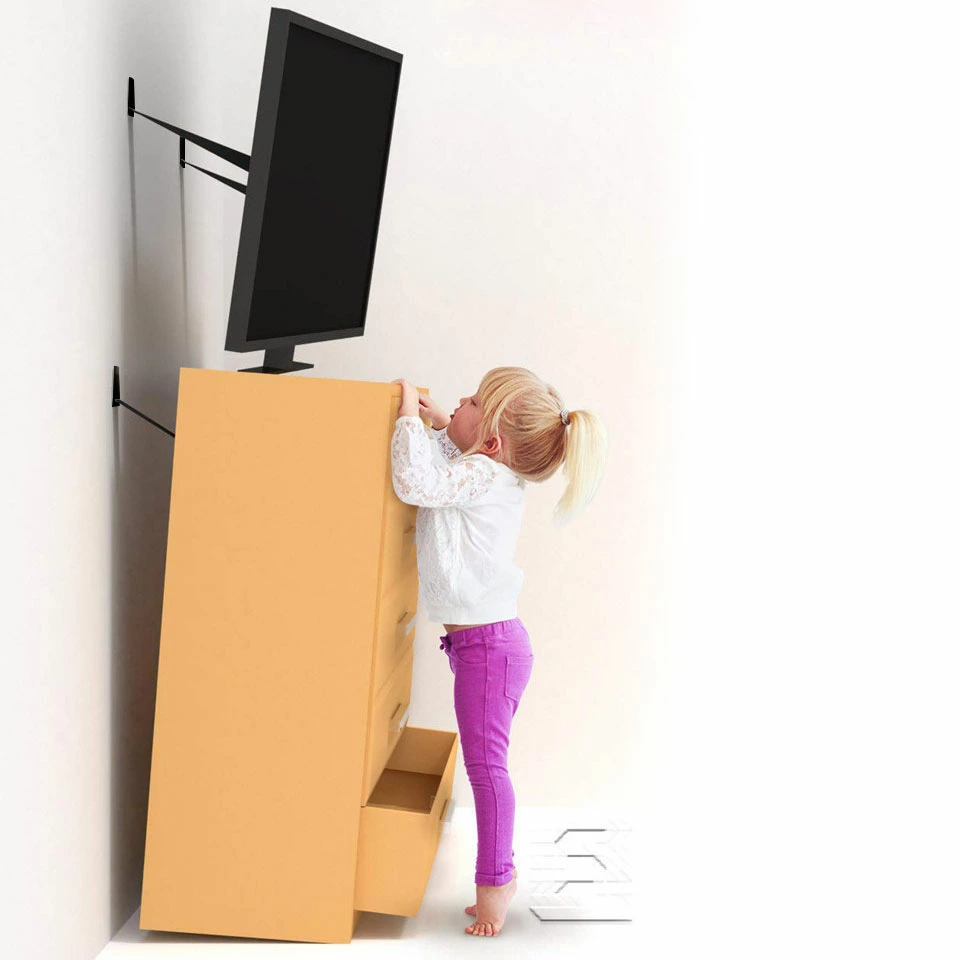 عبوتان من أشرطة أمان التلفزيون - مراجعة Furniture Hardware Suppliers وسعره