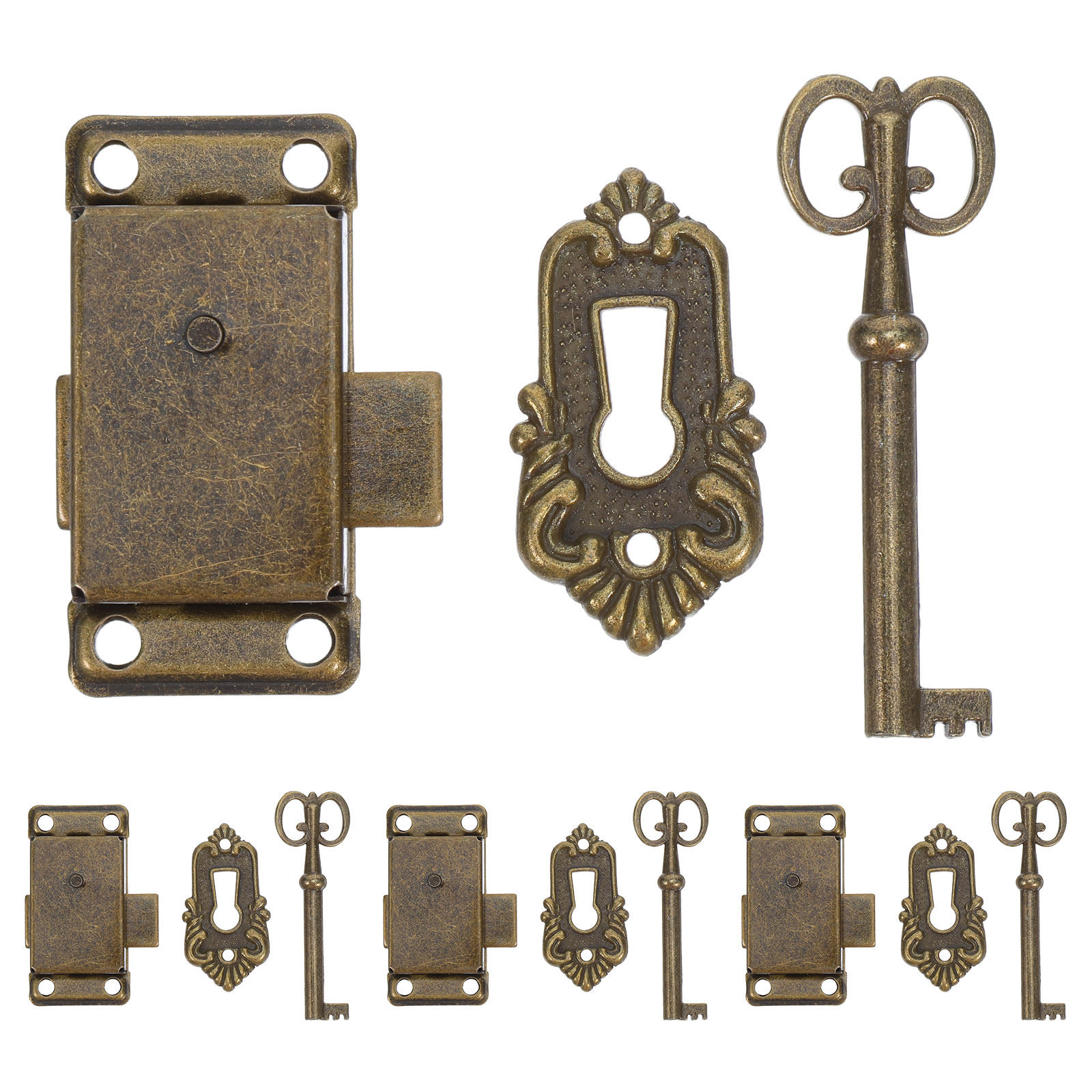 4 مجموعات من أقفال الخزائن الك - مراجعة Vintage Furniture Hardware Replacement وسعره