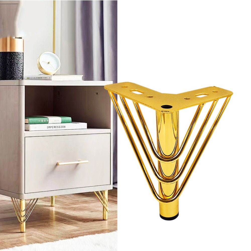 أرجل أثاث ذهبية اللون بتصميم س - مراجعة Furniture Hardware Material وسعره