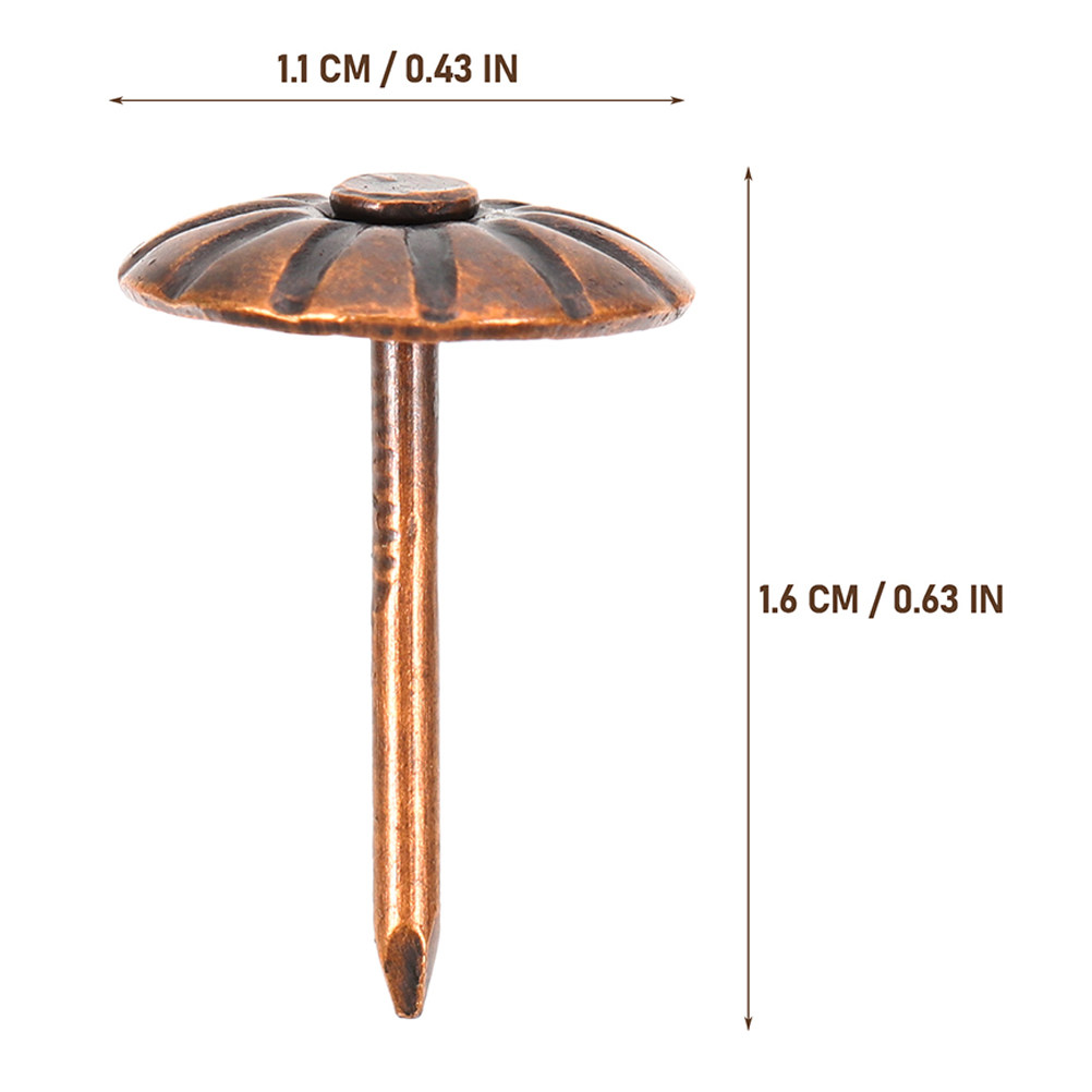 200 قطعة من المسامير الزخرفية  - مراجعة Furniture Upholstery Hardware وسعره