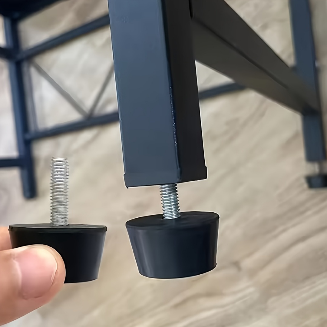 4 قطع من وسادات الأقدام المطاط - مراجعة Furniture Hardware Legs وسعره