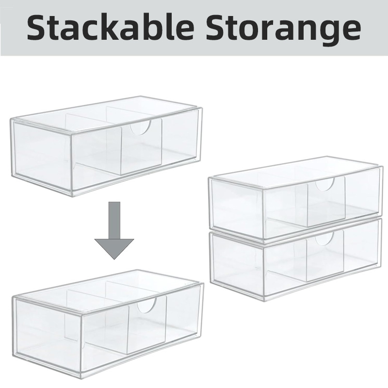 منظم خزانة مرآة قابل للسحب مع  - مراجعة Drawer Organizer Peg وسعره